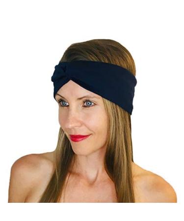 Sporty Shimmer Anna Shine Twist Headband in Black - Shop Now! - Buy Online on GoSupps.com