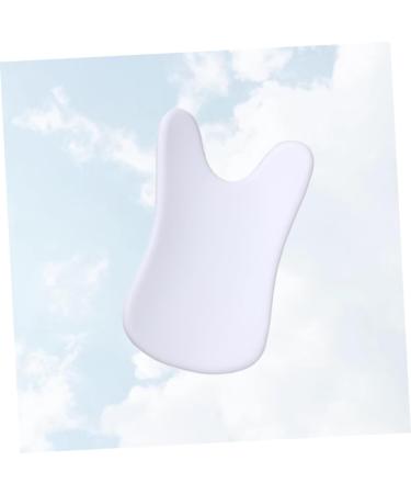 Buy Jade Massaging Plate Face Tools | Eye & Scalp Massage Scraping Board | White Beauty Equipment for Skin Care - Buy Online on GoSupps.com