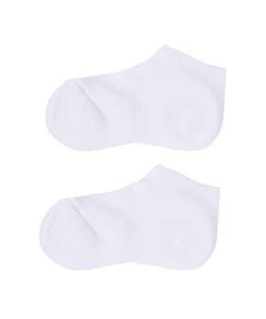 FOMIYES 1 Pair Protective Socks Pumps High Heels for Women Moisturizing Socks for Cracked Feet Dry Feet Foot Moisturizer Silicone Gel Heel Socks Sebs Cracked Socks Pedicure White Miss 19X12cm
