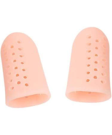 Healeved Silicone Gel Toe Sleeve Protectors - 18 Pairs/12pcs Anti-Friction Toe Covers - Skin Color - 4.5X2.1 cm - Buy Online on GoSupps.com