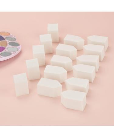 Dajidafu 50 Pieces Cosmetic Puff Absorbent Sponges Pad Nail Brush Coloring Self-Assembly Nails Accessories Supply Stamper Tools - Buy Online on GoSupps.com