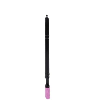 Nail Art Cuticle Remover Scrub Polish Quartz Pusher Pen Manicure Repair Tool for Beautiful Nails