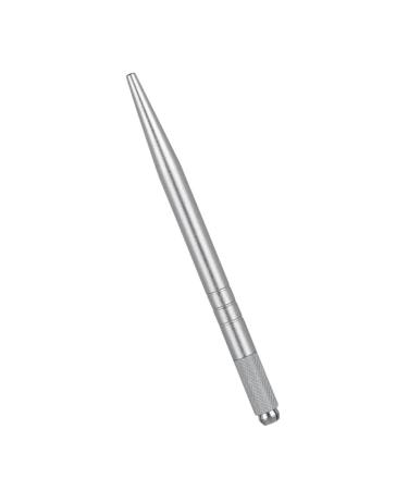 FRCOLOR Eyebrow Pen 1pc Embroidery Silver Eyebrow Thin Pen Manual Multifunction Pointed Slender Single-end