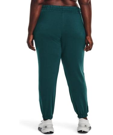 Under Armour Women's Rival Terry Jogger Sweat Pant (716) in Tourmaline Teal/White - Size Small - Buy Online on GoSupps.com