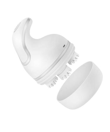 Anneome 1pc Massager For The Head Head Massage Brush Electric Head Massager White Scalp