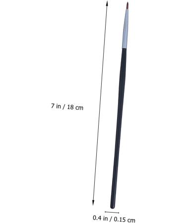 OHPHCALL 4pcs Fine Eyeliner Brush Eye Shadow Makeup Brush Makeup Brush Kit Eye Makeup Brush Black Fiber - Buy Online on GoSupps.com