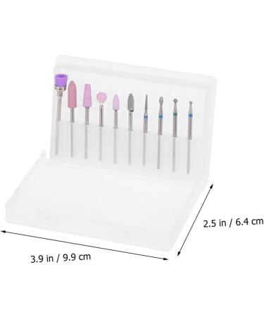 Nail Drill Bits Tungsten Steel Alloy Cleaning Tools Nail Tools Drill Bits for Nails File Drill Bit Acrylic Nail Drill Nail Drill Tool Nail Grinding Head Ceramics Set Gel Nail File - Buy Online on GoSupps.com