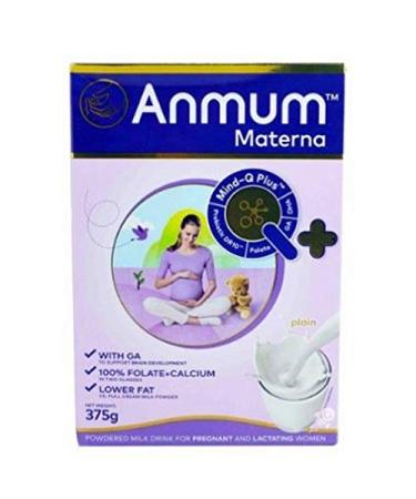 Anmum Materna Powdered Milk for Pregnant and Lactating Women -Plain -375 grams