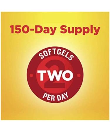 Fish Oil Burp-Less 1200mg with 360mg Omega 3 - 150ct | High Potency Omega-3 Supplement - Buy Online on GoSupps.com