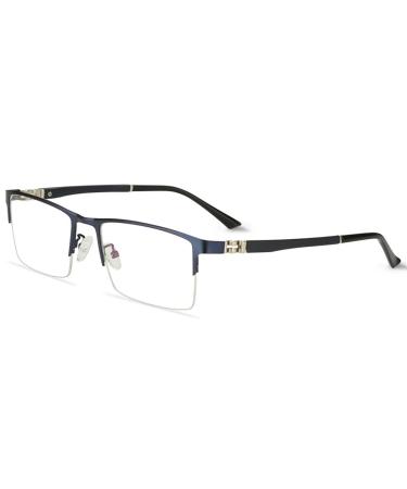 Fashion women/men reading glasses Photochrome filter UV radiation anti-radiation glare protection relieves the fatigue of the eyes (color: blue size: +2.00) +2.00 blue