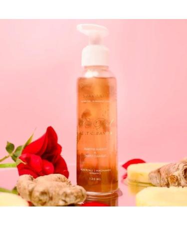 SURO SKIE Rose Petals Melt Cleanser - Vitamin E & Sunflower Oil Makeup Remover for All Skin Types | 120ml - International Shipping Available - Buy Online on GoSupps.com