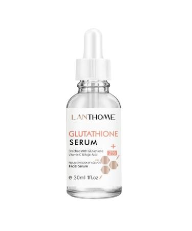 pawwJoy Glutathione Whitening Serum 30ml for Face Deep Moisturizing AntiWrinkle Treatment with Rosehip Extract