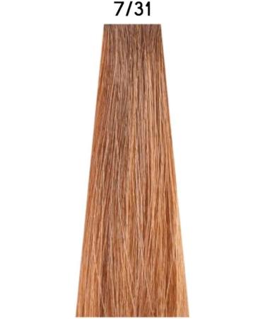 Technofruit Color 7/31 Mittelblond Gold Asch 100ml 7/31 golden ash - Buy Online on GoSupps.com