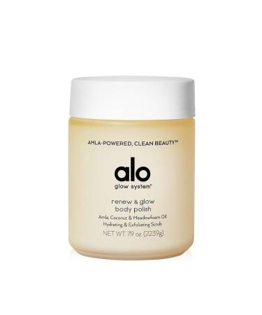 Alo Yoga Renew And Glow Body Polish - Sugar-Based Exfoliating Scrub with Coconut Meadowfoam and Sesame Oils Infused with Amla Antioxidants (9.1 oz)