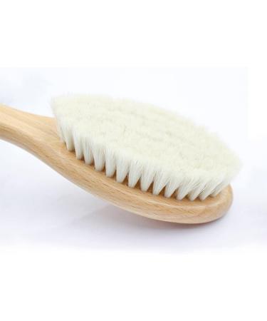 Haominnaqi 3-Piece Wooden Baby Hair Brush and Comb Set for Newborns and Toddlers - Buy Online on GoSupps.com