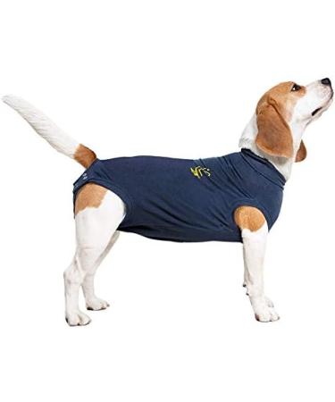 MPS Medical Pet Shirt Dog Surgery Recovery Suit Blue XXX-Small Blue 3XS - Buy Online on GoSupps.com