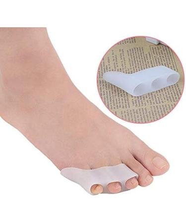 Greatangle UK Silicone Toe Separator - 3-Hole Small Toe Varus Correction for Overlapping Toes - Foot Care for Men & Women - Buy Online on GoSupps.com