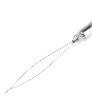 Fenteer Salon Microring Set for Hair Extensions - Pliers Needle & Beads Silver | International Shipping Available - Buy Online on GoSupps.com