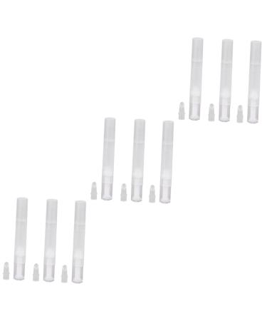 FOMIYES 9 Pcs Makeup Pen Double Eyelid Pen Cosmetics Pens Rotating Pen Hair Removal Plaster 11.6*1.6cmx3pcs As Shownx3pcs