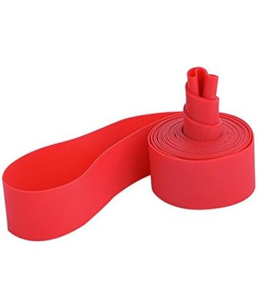 Mumusuki Bike Inner Tube Tyre Protector Pad Liner | Red PVC Rim Tape | 2PCS/Set - 24inch | Sports Outdoor - Best Quality - Buy Online on GoSupps.com