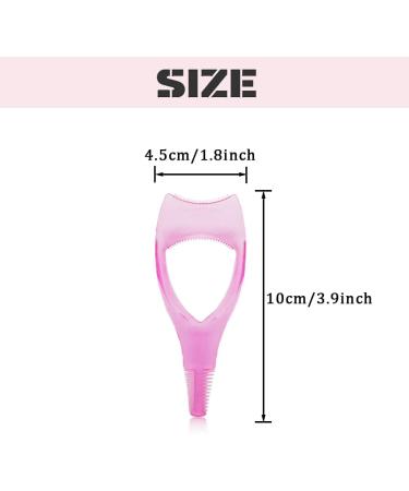 2 PCS Eyelash Mascara Applicator Comb Tool Set - Pink and Blue - Buy Online on GoSupps.com