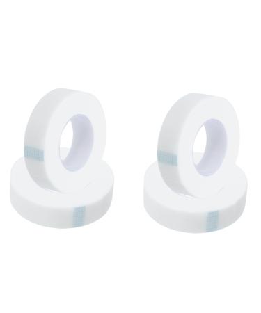 Medical Tape 4 Rolls Respiratory Correction Patch Sticker Sheets for Non-Woven Fabric White Breathe Correction Sticker Mouth Tape for Sleeping Breathing Correction Patch Patch