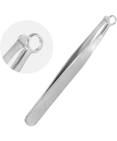 Universal Nose Hair Trimming Tweezers | Premium Stainless Steel Nasal Clippers & Eyebrow Trimmer for Noses Sideburns Brow - International Shipping Available - Buy Online on GoSupps.com