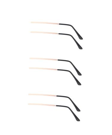 Healeeved glasses 3 pairs of glasses Bones Replacement glasses for glasses screwdriver replacement bars for glasses Replacement glasses.