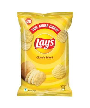 Lays all flavour fast dispatch (Classic salted 10) Classic salted 1 count (Pack of 1) - Buy Online on GoSupps.com