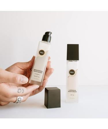 RBA Skincare Brightening Vegan Moisturizer | Reduce Dark Spots & Anti-Aging Cream with Shea Butter & Vitamin C - 2 fl oz - Buy Online on GoSupps.com