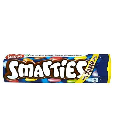Smarties Nestle Smarties Hexatube Kids Chocolate 38g (Pack of 36)