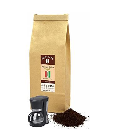 HOP CAFE Ground Coffee Maker Filter 500 g Italian Mix
