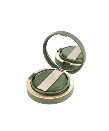 Amagogo Air Cushion Box with Powder Puff Refillable Makeup Case Holder Lined Sealed Lid Lightweight with Mirror Empty Cosmetic Box