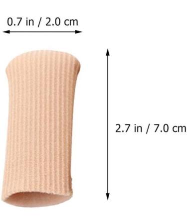 Fabric Toe Protectors - 4pcs Sleeve Covers for Blisters & Ingrown Toenails - Women's Toe Caps - 7x2x2cm - Buy Online on GoSupps.com