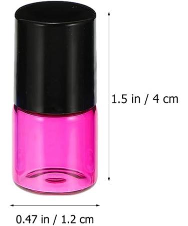 Beaupretty Terrarium Essential Oil Roller Bottles - 16PCs Mini 3ml Glass Containers for Travel & Probes - Buy Online on GoSupps.com