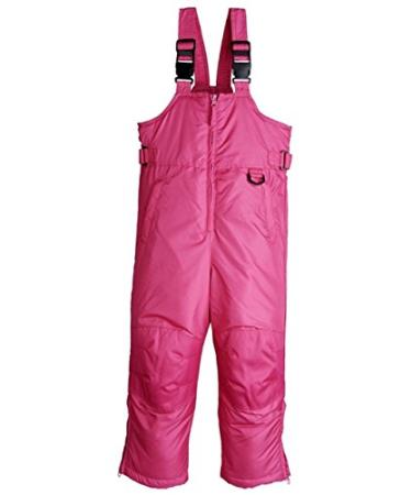 iXtreme Kids Unisex Insulated Ski Bib Snowpant Snowboard Snowsuit (Berry, 6X/7)