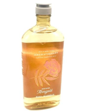 Marigold Rose Magnolia Aromatherapy Soothing Foam Bath Body Wash 10 Ounce Full Size Bottle