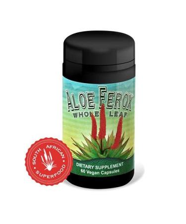 Sun Star Organics Aloe Ferox Whole Leaf Capsules - Aloe Ferox 60 Vegan Capsules