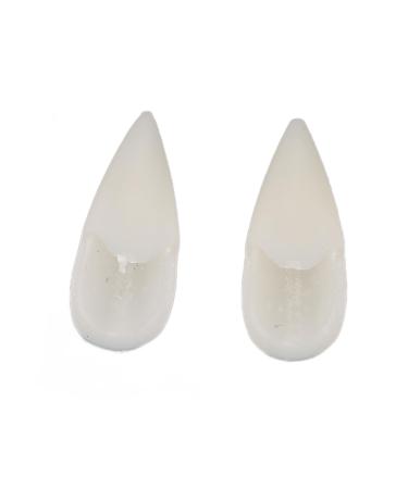 2pcs Halloween Teeth Artificial Teeth Gift Decoration Denture Props Decorations for Cosplay Party