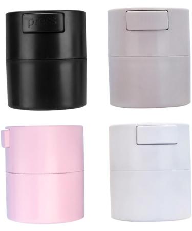 FRCOLOR 1pc Eyelash Glue Storage Container glue container lash extensions lash glue container eyelash supplies jar lash glue storage tank eyelashes with glue activated carbon nail polish 8.4x7.2cm Black - Buy Online on GoSupps.com