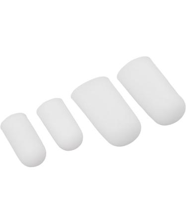 Silicone Toe Cap Protector - Set of 10 Pairs for Ingrown Toenail & Pain Relief in Sports Activities - Buy Online on GoSupps.com