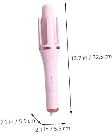 Healeved 3pcs Fully Automatic Hair Curling Iron Straightener Hair Crimper Hair Tool Curler Pink Abs 32.50X5.50X5.50CMx3pcs Pinkx3pcs - Buy Online on GoSupps.com