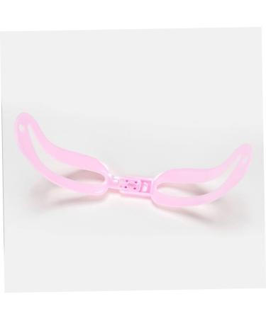 FRCOLOR 5sets Reusable Eyebrow Card Handheld Eyebrow Grooming Template For Women Girls Easy To Use Create Natural Thick Eyebrows Pink - Buy Online on GoSupps.com