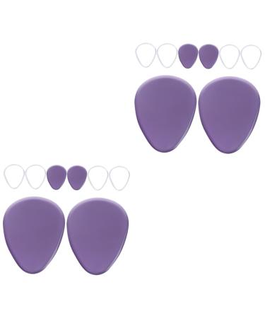 Gatuida 8 Pairs Forefoot Pad Grinding at Will Forefoot Pads Cushion Soft Forefoot Pads Girls Heels Women Metatarsal Pads High Heel Metatarsal Pads Non-Slip Gel Miss Heel Pad