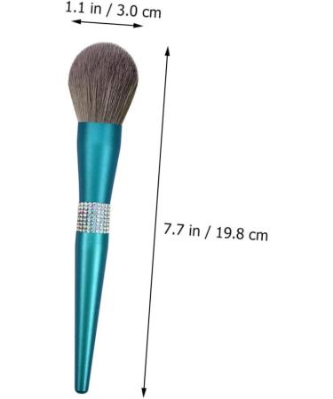 FRCOLOR 2 Sets Diamond Makeup Brush Cosmetic Eye Brush Makeup Brush for Girls Cosmetology Kit Women Makeup Supplies Eyeshadow Makeup Tools Miss Makeup Foundation Turquoise Artificial Fiber - Buy Online on GoSupps.com