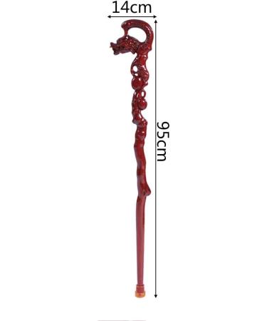 Wooden Walking Sticks Old Man's Cane Elderly Crutches Wood Carving Cane Pear Stick Elderly Walker T-Shaped Cane Single Leg Crutch Anti-Slip Crutches Elderly Supplies Mobility Aid for Elderly Seniors A A - Buy Online on GoSupps.com