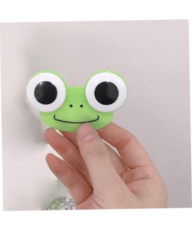 Peosaard Cartoon Frog Contact Lens Case - Cute Animal Lens Holder - 3pcs International Shipping - Buy Online on GoSupps.com