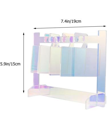 1 Set nail display board acrylic nail tips display fingernail display stand nail tips display board magnetic nail polish gel Nail Tips Display Holder manicure exercise rack - Buy Online on GoSupps.com