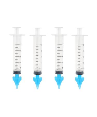 Operitacx Ear Cleaning Tool Limpiador De Oidos 4Pcs Ear Wax Removal Syringe Ear Washer Cleaning Tool Ear Cleaner Wash Water Flushing System 10ml Ear Cleaning Tool Limpiador De Oidos