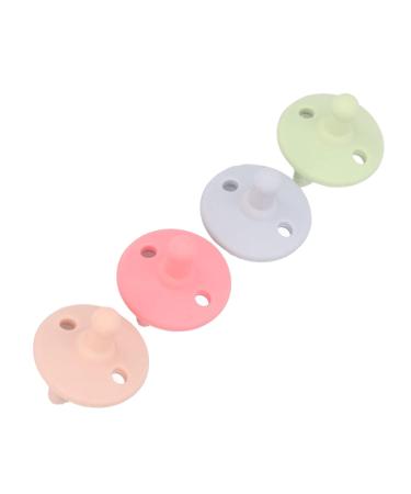 Silicone Baby Pacifier Set - 4PCS Breast-Like Design with Skin Texture for Nursery | International Shipping - Buy Online on GoSupps.com